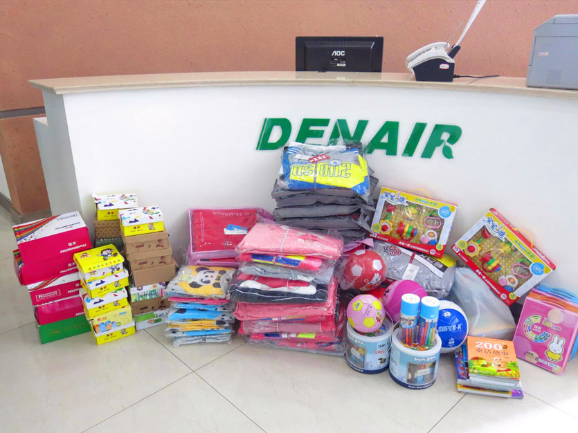الربيع موسم الحب مجموعة DENAIR كانت تقوم بانشطة الرعاية و المحبة في منزل رعاية في هوتشو