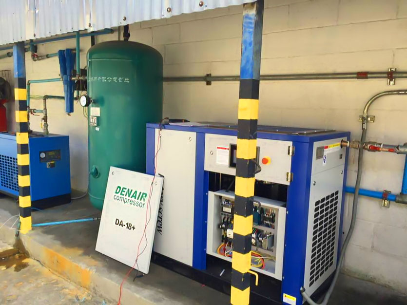 DENAIR Enhanced Energy Saving Air Compressor In Colombia